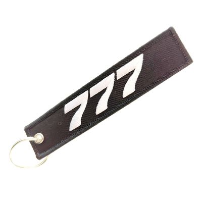 حلقة مفتاح 777 مزدوجة الألوان.