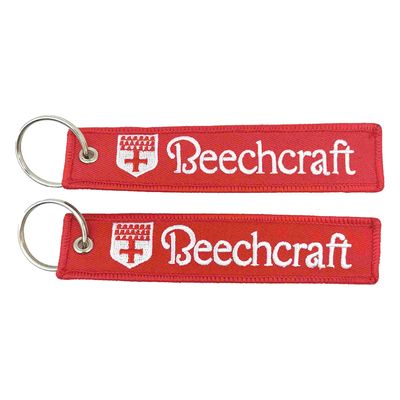 High Recognition 3D Embroidered Key Ring Premium Corporate Gift​ Stylish