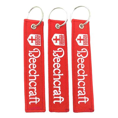 High Recognition 3D Embroidered Key Ring Premium Corporate Gift​ Stylish