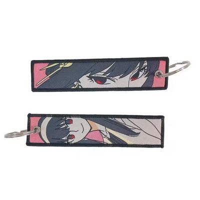 Mood-Contrast Keychain | Dual-Emotion Storytelling + Reinforced Weaving + Metal Ring Pro