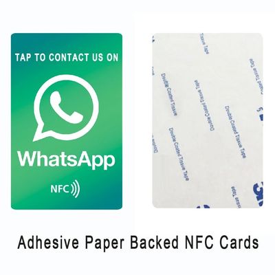 سحرية النقر على واتساب. ملصقات NFC الملصقة. العلامات التجارية المتدرجة والتماسك الصناعي.