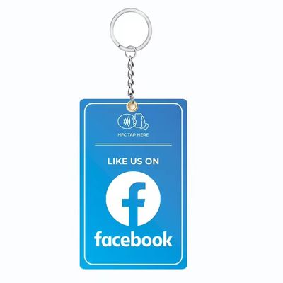سلسلة مفاتيح NFC الذكية لمشاركة العلامة التجارية - حلول الهدايا على وسائل التواصل الاجتماعي - اتصال النقر الفوري - أساسيات ترويجية قابلة للتخصيص