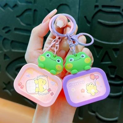 برج القندس المفتاح المخصص NFC Night Light Keychain PVC و سبائك لطيف