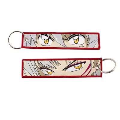 듀얼 시네 embroidery keychain 돋보이는 캐릭터 뉘앙스 스토리텔링 돋보이는 강화된 톱니 돋보이는 싱글 피스 컬렉터 에디션