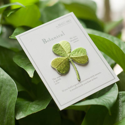 Custom Botanical Iron-On Patches - Nature Quotes & Eco-Friendly Style