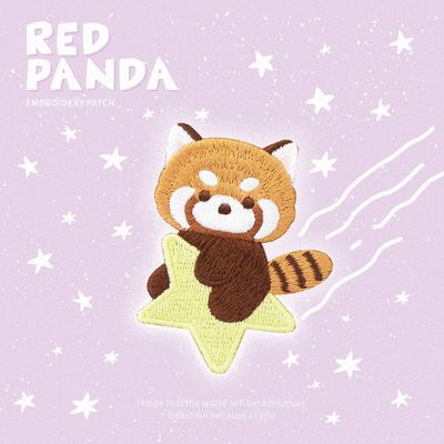 ​​Creative DIY Fabric Patches – Reusable Raccoon Designs for Bags, Hats & More!​