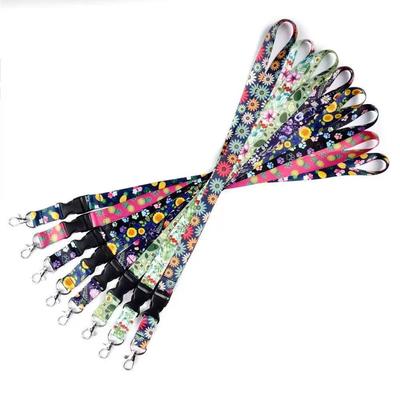 Durable Polyester Heat Transfer Print Neck Strap Personalized Custom Horror Lanyards