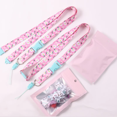 Custom Printed Healthcare Worker Lanyard Personalised Name Neck Strap Polyester Nylon Festival Party Teacher Gift for Nurses