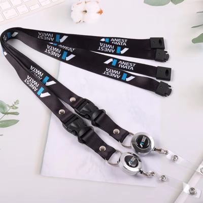 Manufacturer Custom Polyester Sublimation Lanyards with Logo Personalized Neck Tool Silk Screen Printing Lanyards